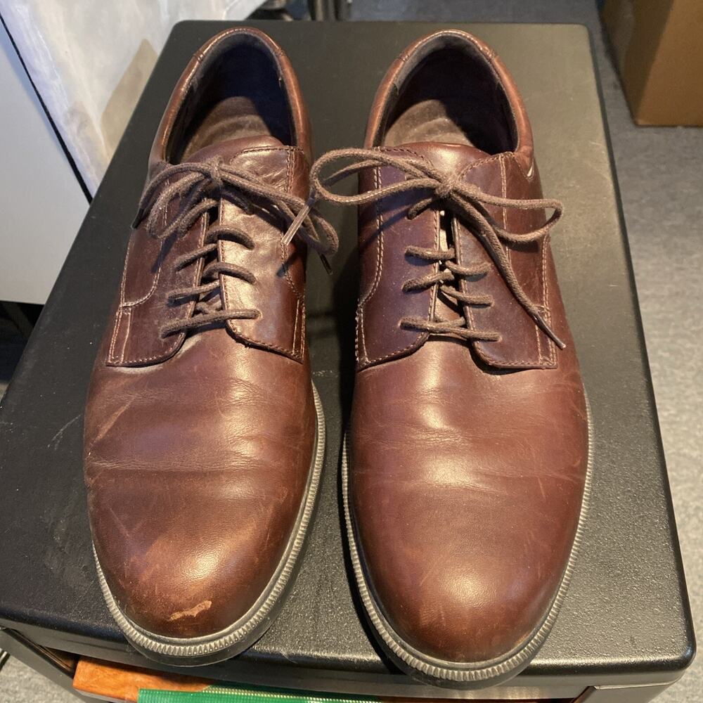 ROCKPORT M9401 Men’s Causal Brown Leather Oxford Size 11M